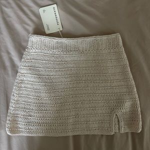 NEW W/ TAGS Peppermayo crochet skirt M/L